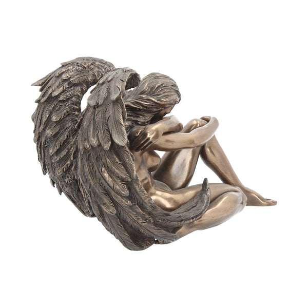 Bronzed Anguished Angels Despair Figurine