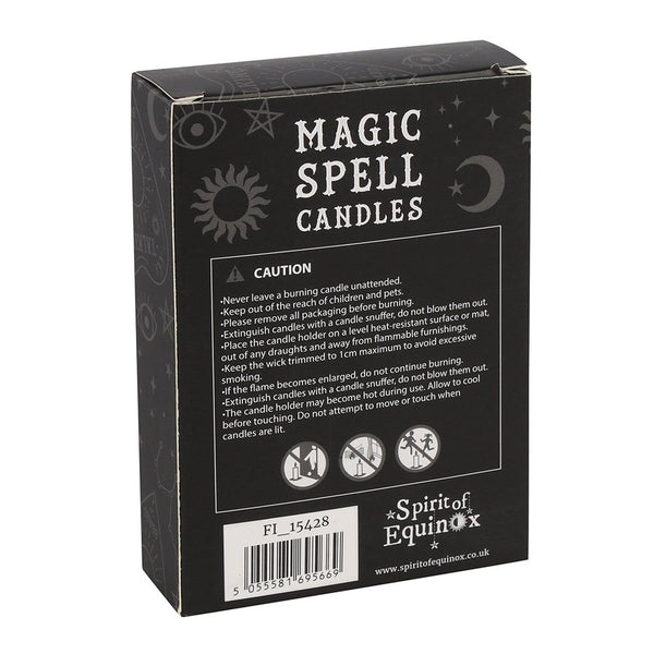 Set of 12 Red Spell Candles