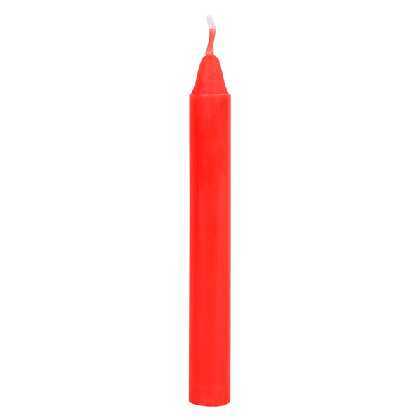 Set of 12 Red Spell Candles