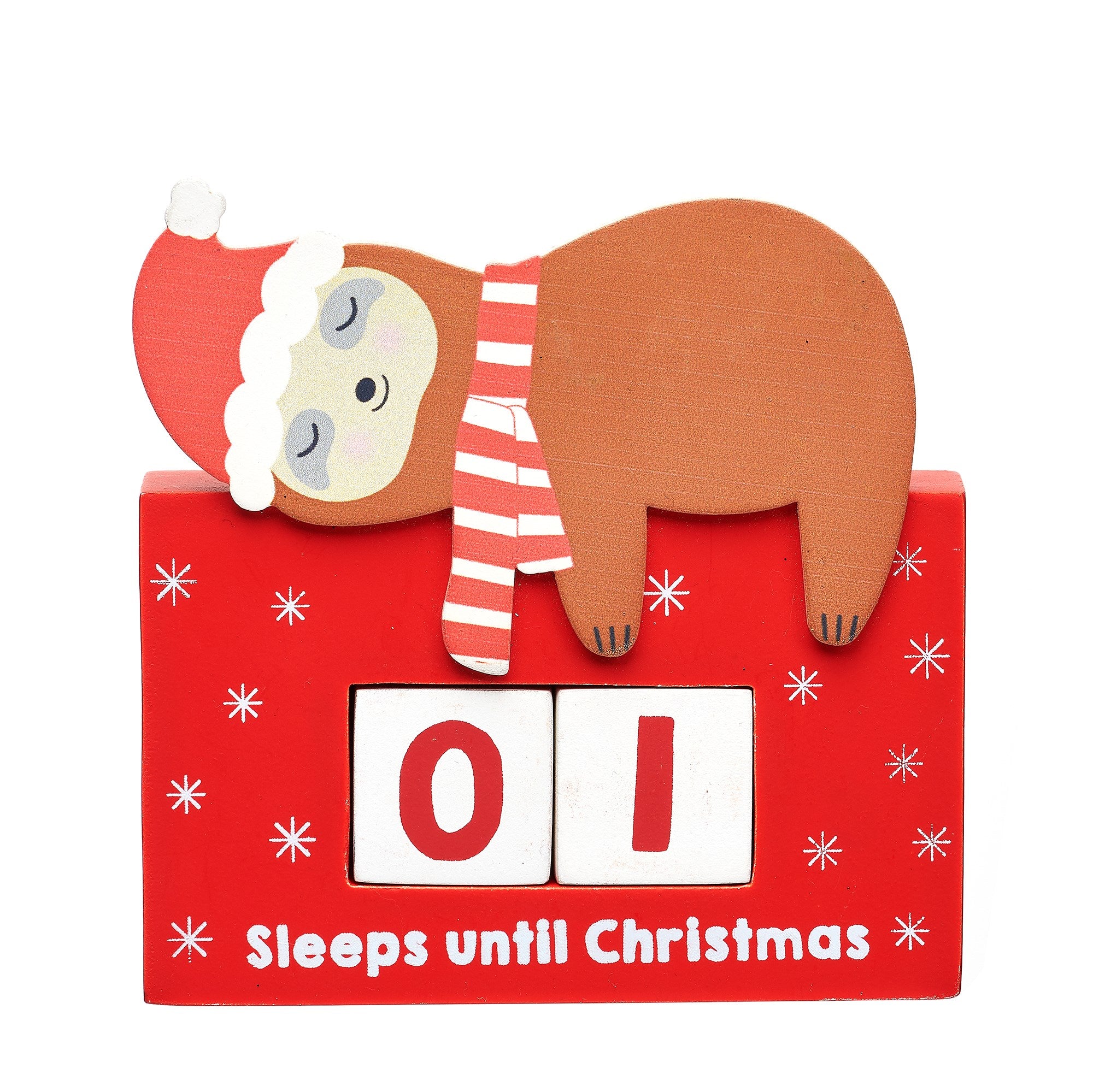 Sloth Christmas Countdown
