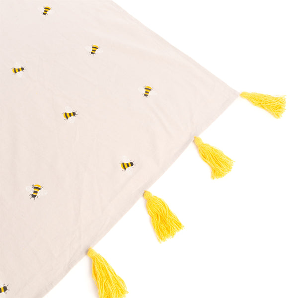 Bee Print Blanket Throw