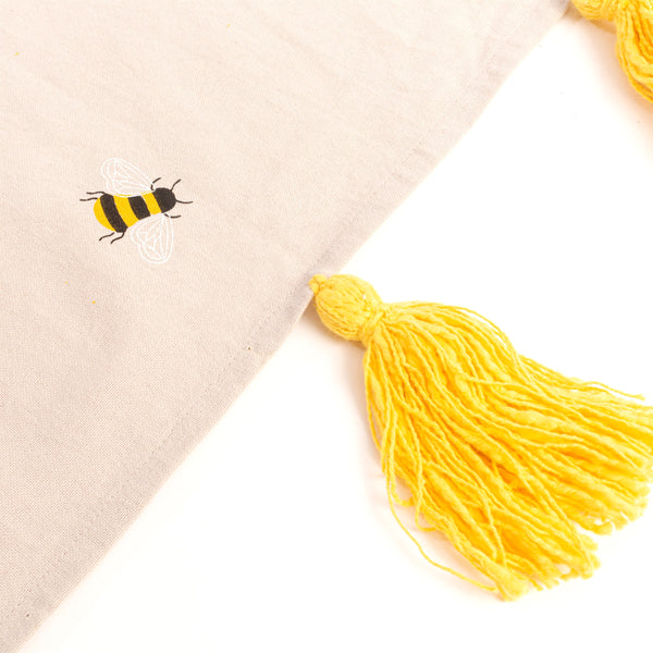 Bee Print Blanket Throw