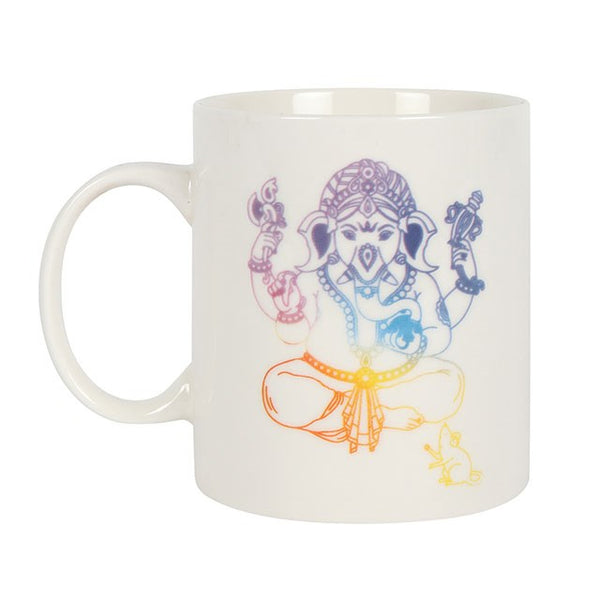 Rainbow Ganesh Ceramic Mug