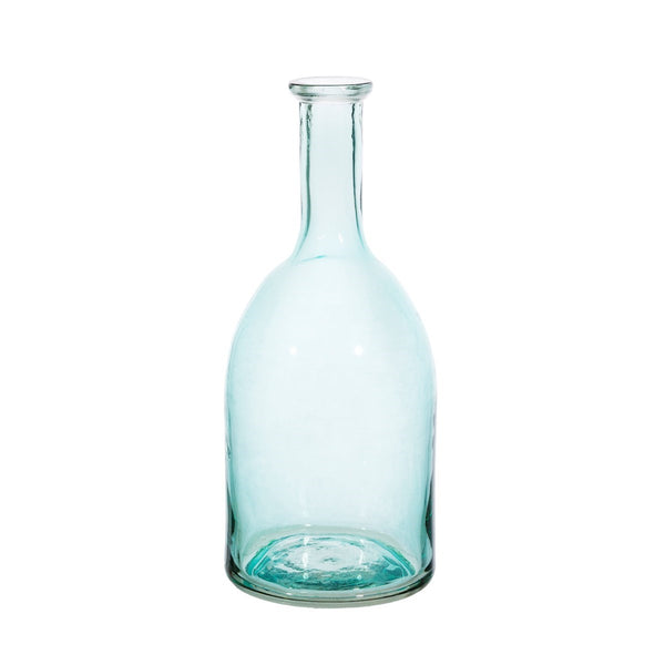 Tanvi Recycled Glass Bud Vase Pale Blue
