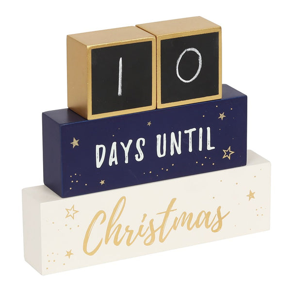 Countdown Until Christmas Stacking Blocks