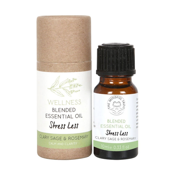 Stress Less- Clary Sage & Rosemary Blended Essential Oil