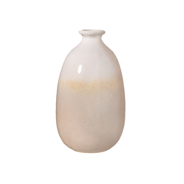 Dip Glazed Ombre Grey Vase