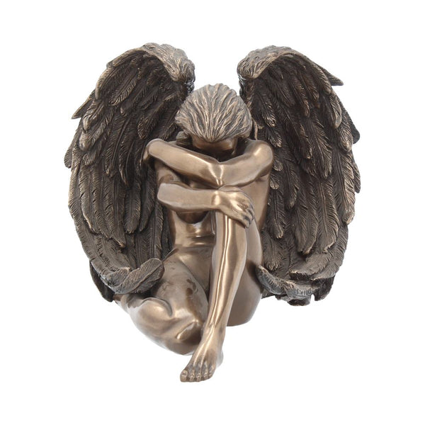 Bronzed Anguished Angels Despair Figurine