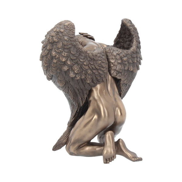 Bronzed Angels Retreat Religious Figurine